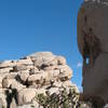 Tiki Man eyes Turtle Rock, Joshua Tree NP