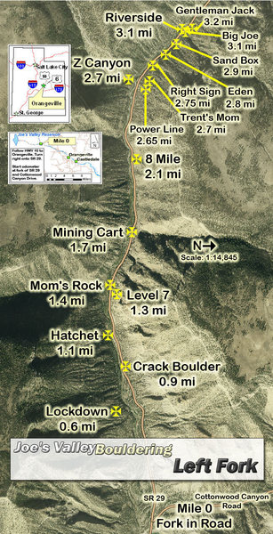 Left Fork Topo