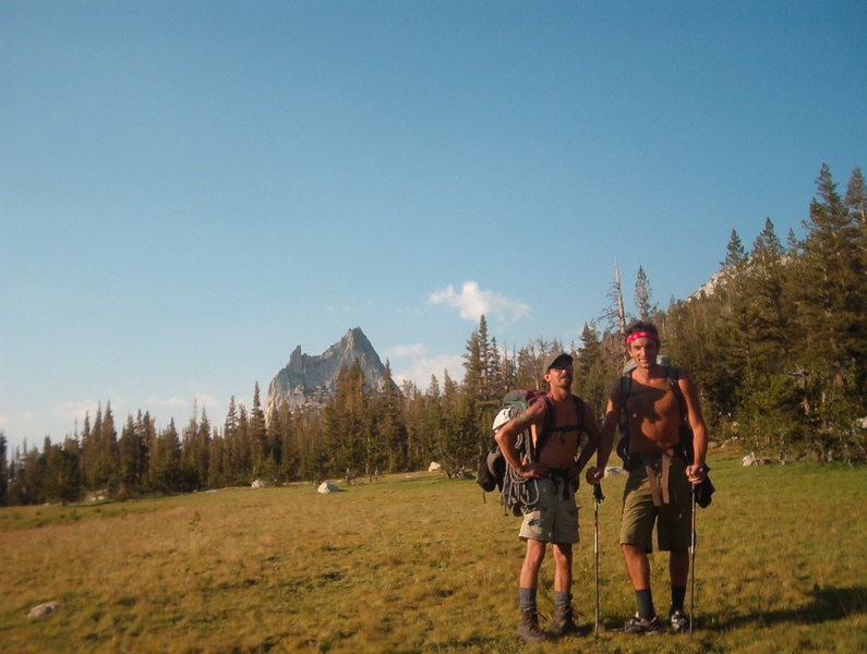 Approach to Cathedral Peak & Eichhorn Pinnacle, Toulomne Meadows.