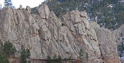 Elephant Buttresses panorama.