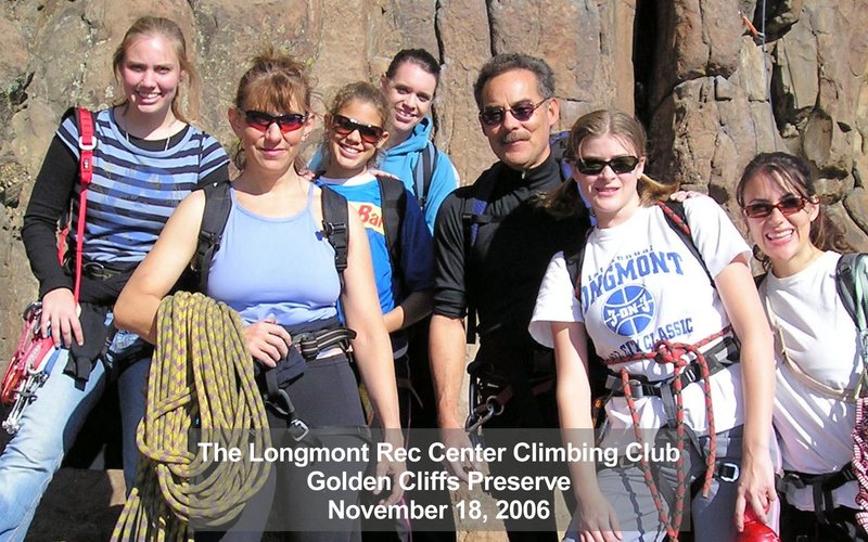 The Longmont Rec Center Climbing Club