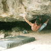 Jerad Friedrichs in the Berthoud Cave.