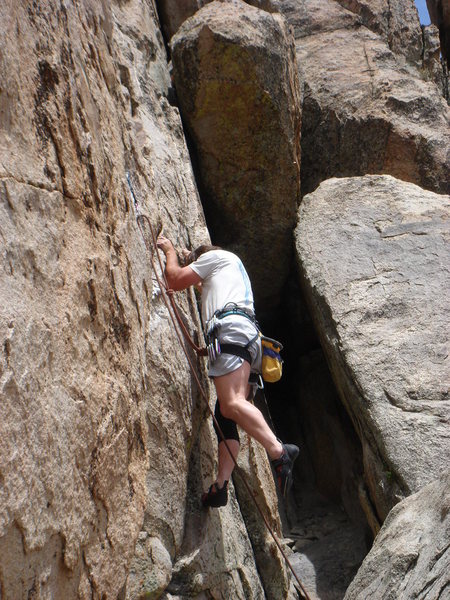 Mask of the Devil (5.10a), Voodoo Garden