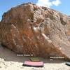 Savannah Boulder North West Topo