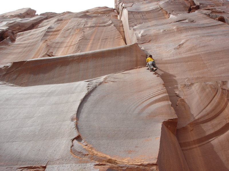 Francisco past the r-facing corner and sizing up the remaining l-facing corner.  Great jams just keep going!