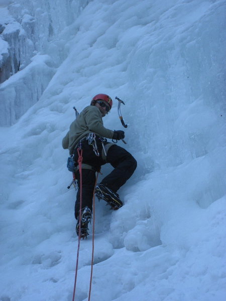 Jes on Avacado Gully in Redstone, CO