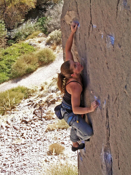 Lauren McGeoch floating 'Crash Landing' .11a