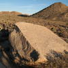 Indian Wave Boulder, Joshua Tree.