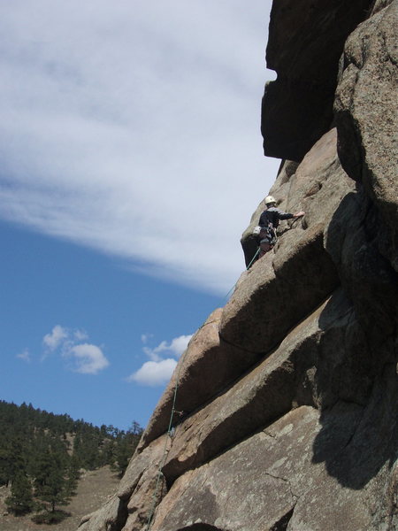 First pitch of Cozy Overhang.