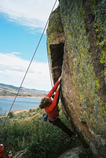 Ashley Gann at the Horestooth Hang 2007.