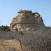 Monument Rock's south side.