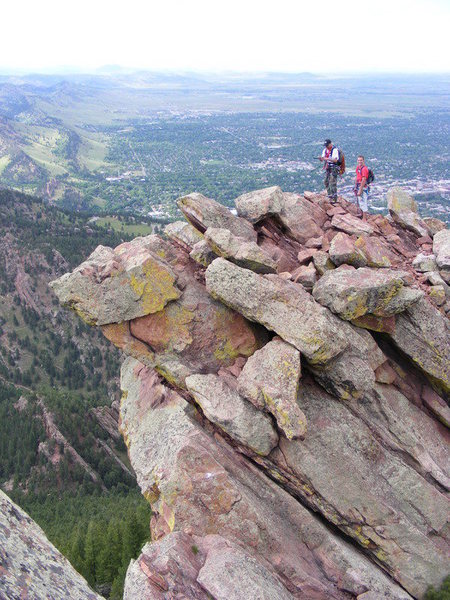 Direct East Face 5.6<br>
<br>
Photo by Ben