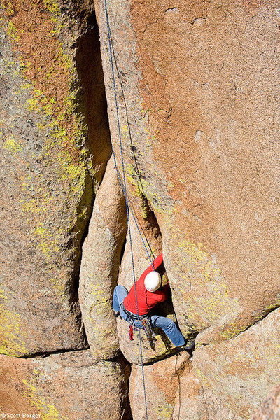 Charles follows on 'Hairlip' (5.9). Way to go Charles!! 