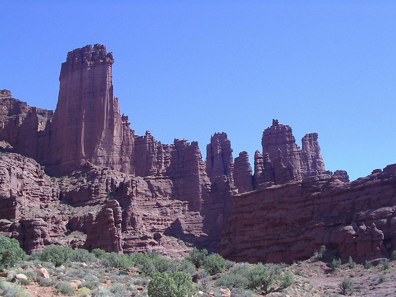 Fisher Towers area
