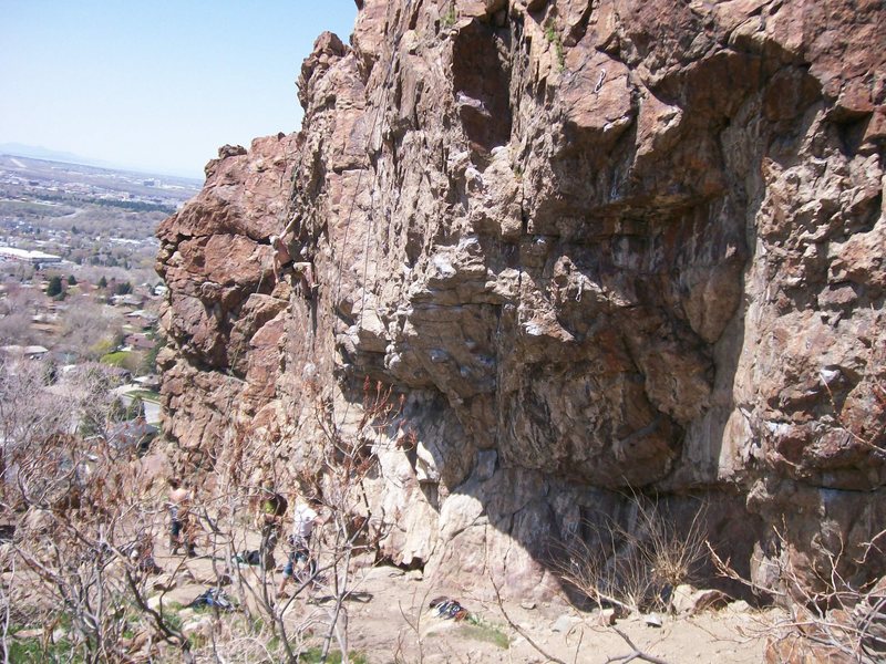 Unknown climber on Midnight Cowboy