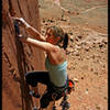 Heather warming up on Fat Cat.  Photo by Chris Fox.