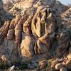 The Banana Cracks formation, Joshua Tree NP