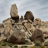 Headstone Rock and Boulders below.<br>
Photo by Blitzo.