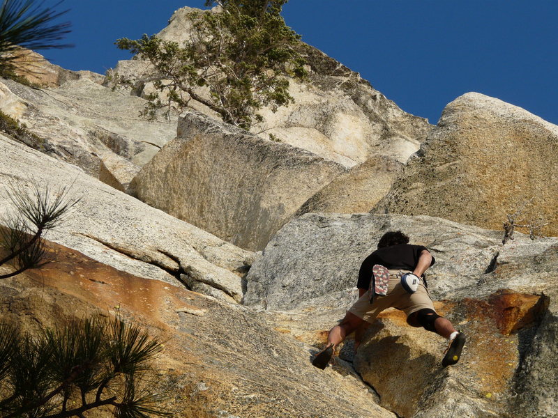 Rock Climb Fingertrip, Tahquitz & Suicide Rocks