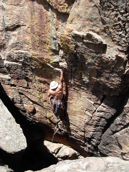 Escaping from "the cooler".  photo by K.Mclaughlin