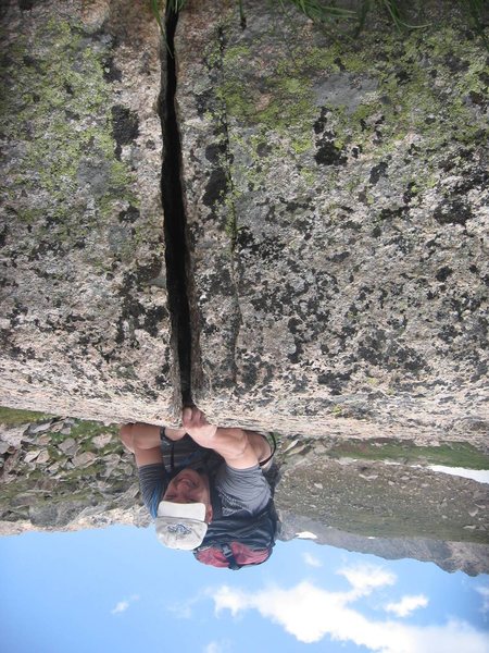 5.16XXX-VS upside down crack near Neva. Gnarl.