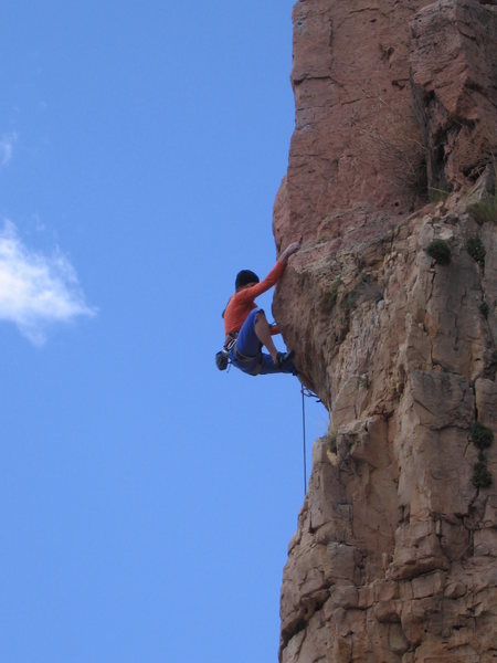 Unknown climber on Funkdamental (5.11b)