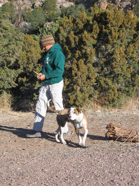 Shane and Binx the Wonder Dog