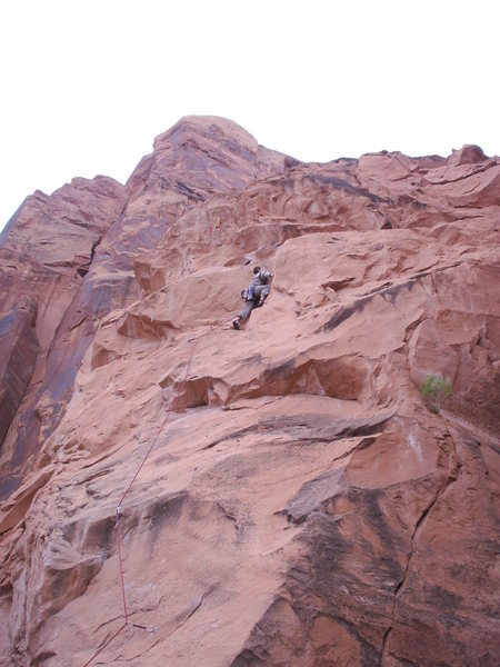 My second lead climb, ah the memories...