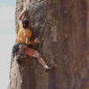 Mark Anderson on Zorro. A great thin crack route.