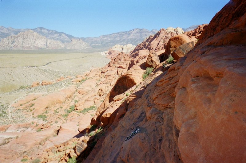 Top of Silk Panties looking west over the anchors for Boxer Rebellion.