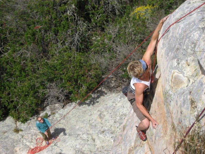 It's a hard slap to top out the boob. Tom Hall gets it done.