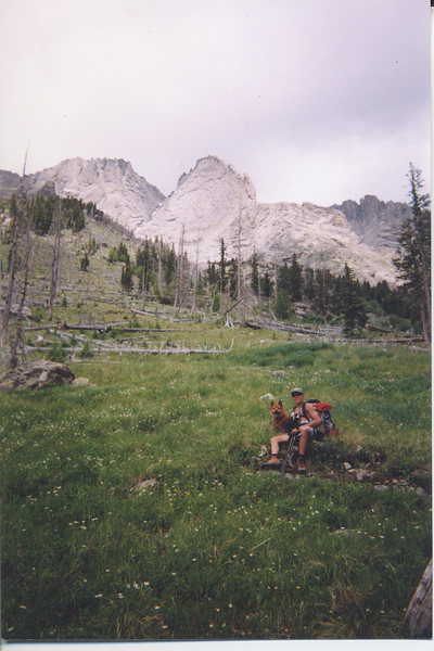 Approach to Kit Carson- best 2000ft Arete ever