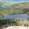 Crane Mountain Pond from Pond View Slab