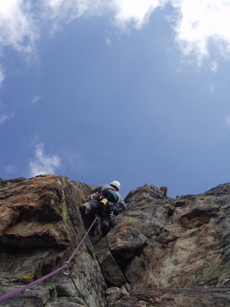 Erik Kerzee leading some line on Haimovi (2003).