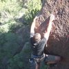 NM, cochiti mesa crag<br>
Unknown 5.10b/c