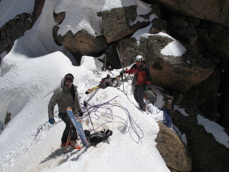 Ski conditions on May 30, 2008.