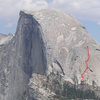 Blond Ike, SW face of Halfdome