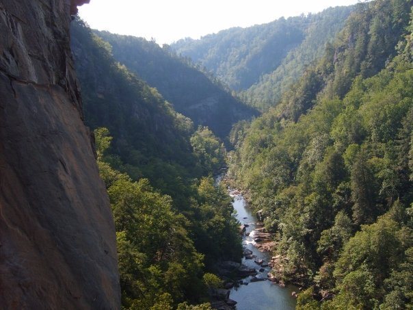 tallulah gorge from punk wave