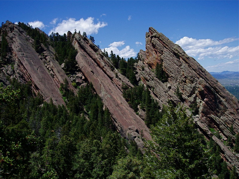 The Third and the Ironing Boards as seen from the south.