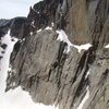 Long's Peak- lower east face on June 23rd, 2008.