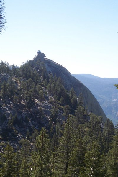 Profile of the Magic Dragon from the approach trail