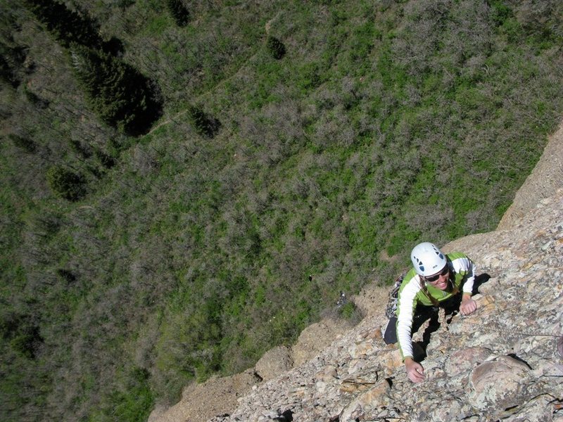 Maura on Slamfire, 2nd pitch I think.  