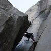 Big span onto El Cap Spire.