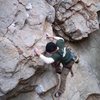 Sand Rock, AL - Heave Ho (11b)<br>
pretty fun warmup