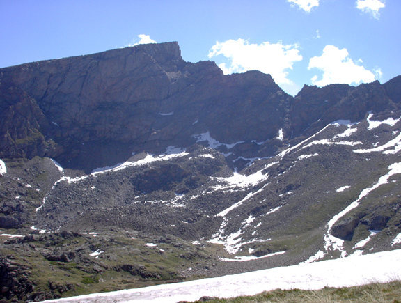 Sawtooth range taken from 1/2 way point on trail