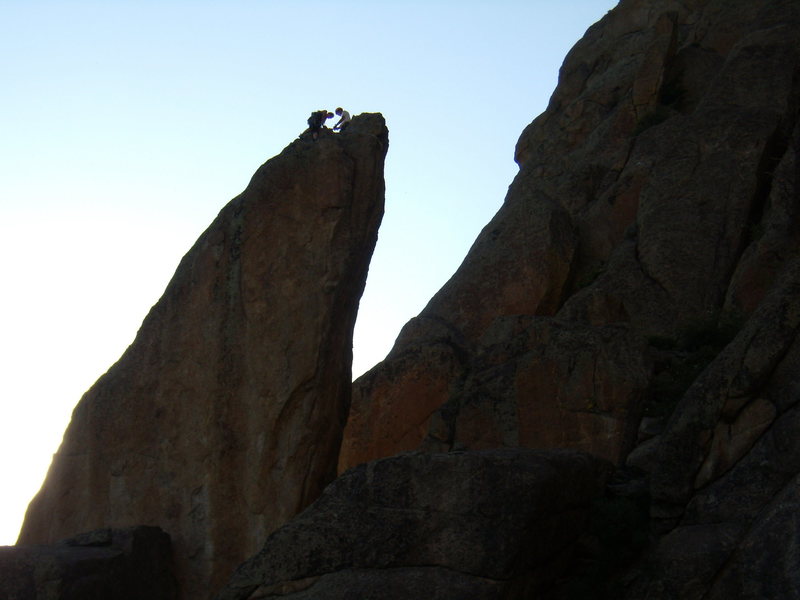 Bookmark Pinnacle.  Lumpy Ridge Colorado.  June 29th 2008. 