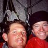 Jenna and I on Big Sandy ledges, Regular Northwest face of Halfdome.  Yosemite National Park (2000)- before we had our three terrific kids.  