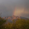 Rainbow over the Catalinas