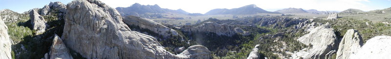 Panorama view from the top of [[105739635]].