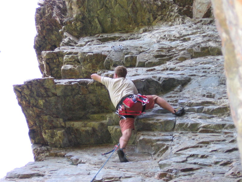 Well past the crux and on to the fun part! - Chambered Nautilus